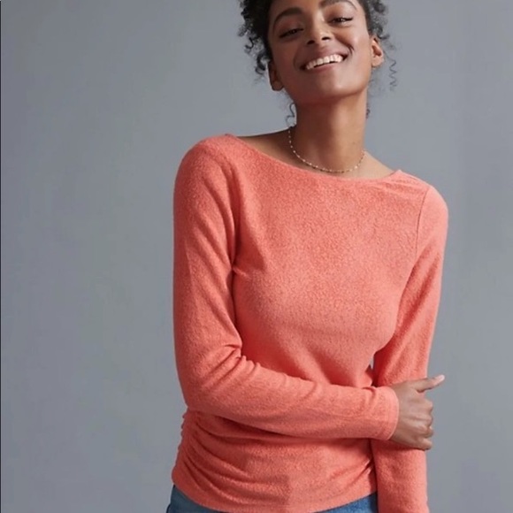 Anthropologie | RHEA BOAT-NECK TOP | Size M - Picture 2 of 7